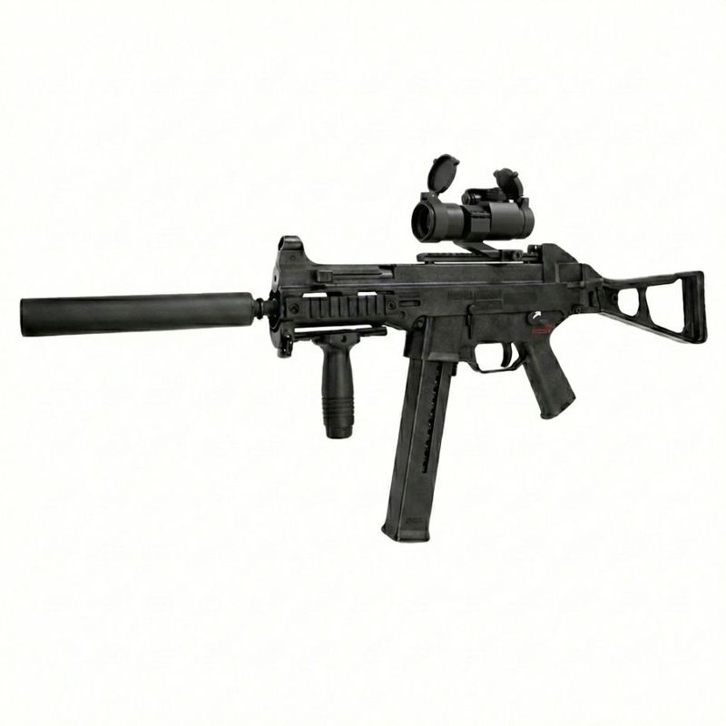 S&T UMP スポーツライン電動ガン BK 【サイレンサー付 カスタムセット】