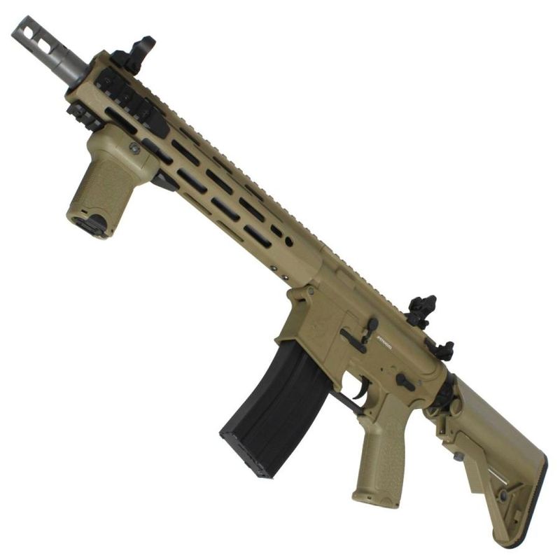 【店頭アウトレット】1点限り　S&T M4 URX4 10.75” MLOK フルメタルG3電動ガン TAN【180日間安心保証つき】