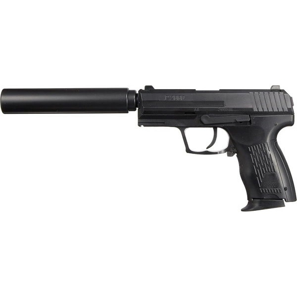 クラウン 低年齢  P2000サイレンサー付 エアーコッキング 10歳以上用