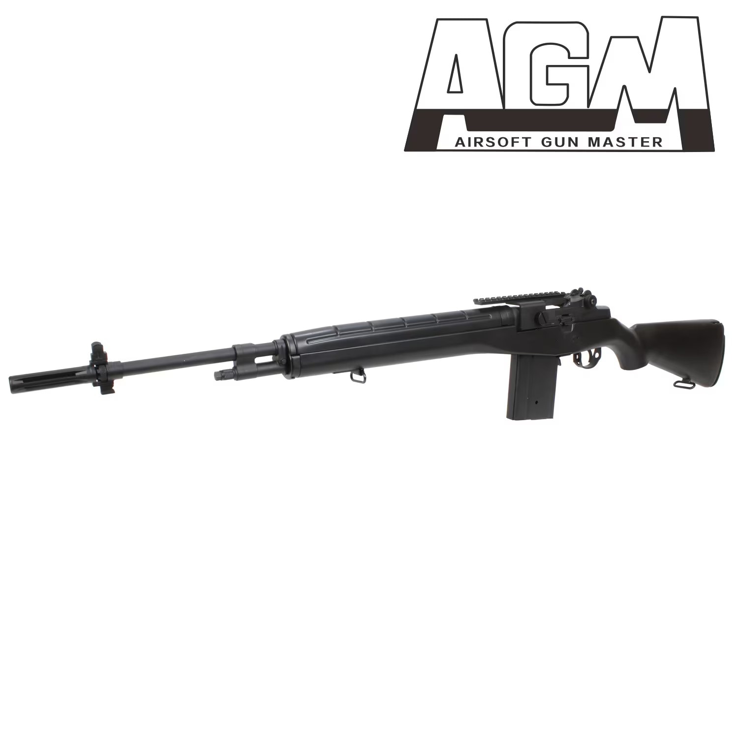【B品電動ガン】AGM M14 電動ガン BK【注意※掲載画像は通常版となり実際のB品画像ではありません】(AGMMP008BK)