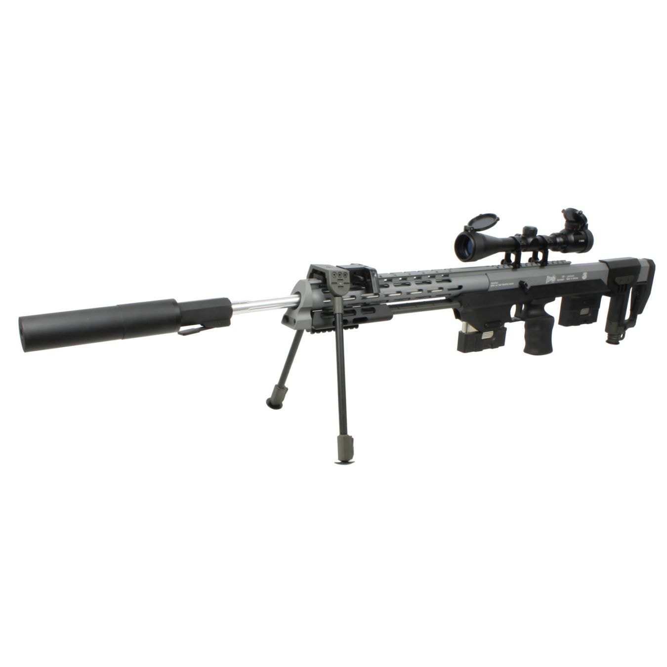 S&T DSR-1 ガスライフル GY ロングバレル【サイレンサー・スコープセット】【2営業日発送】