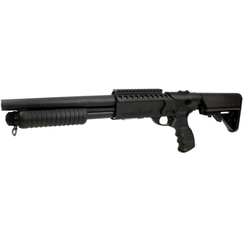 S&T M870 ショート エアーショットガン タクティカルカスタムセット BK（レミントン刻印）