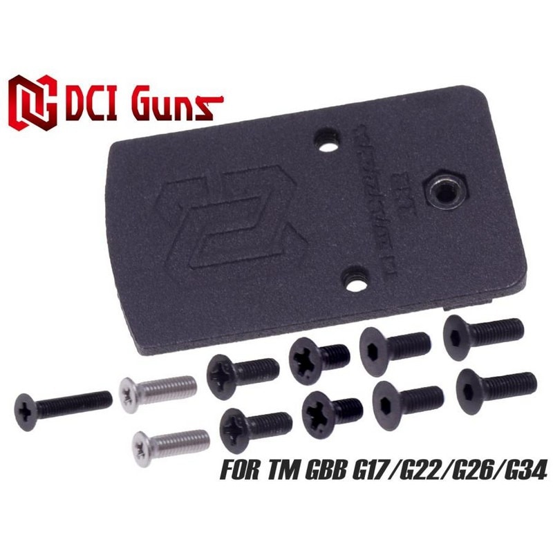 DCI ダットサイトマウント RMR/SRO　東京マルイ G17(GBB)/G22/G26/G34用 RMRMT-G17-V20