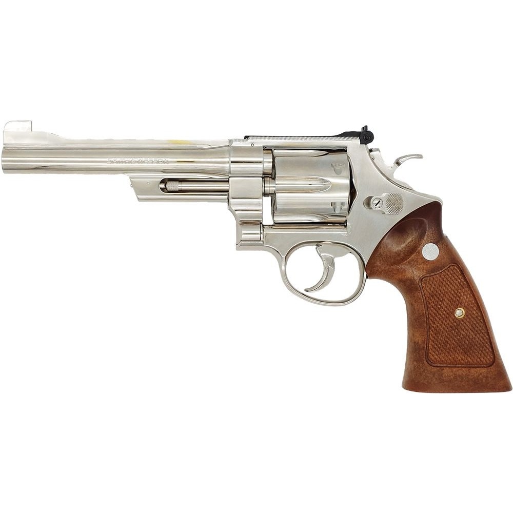 【3月10日メーカー発売予約】タナカ S&W M27 The .357 Magnum 6インチ モデルガン ニッケルフィニッシュ