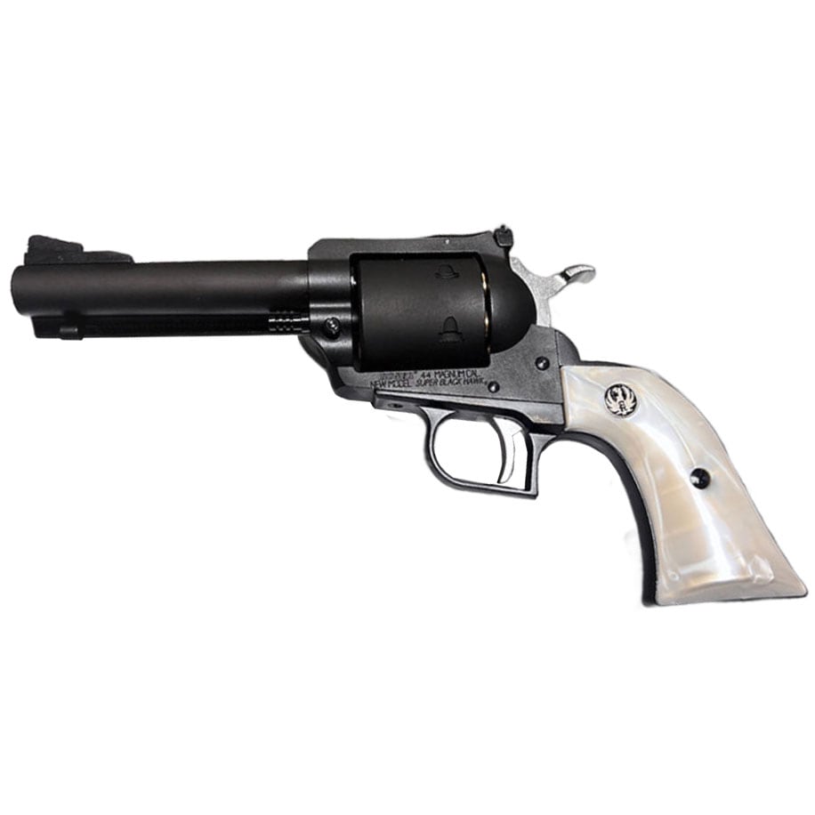 マルシン スーパーブラックホーク 4.62インチ 6mm/X/ABS/SV/ホワイトパール調プラグリップ/ホーググリップ特典付