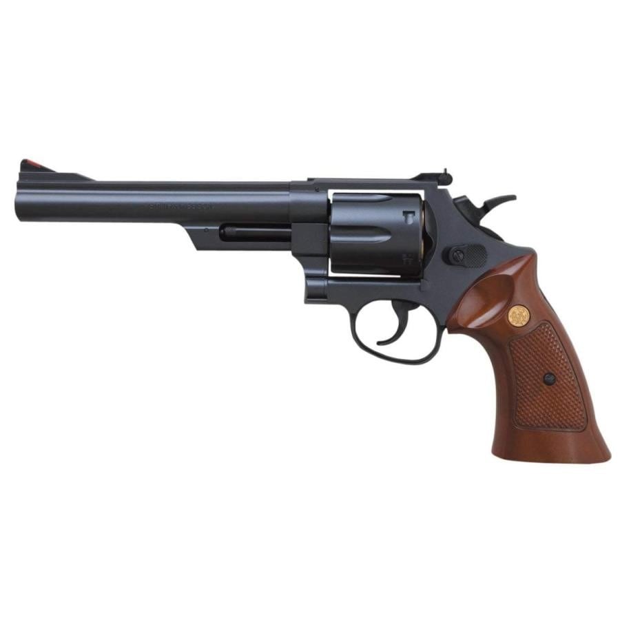 【4月14日メーカー出荷】クラウン 低年齢 S&W Ｍ29 6インチ BK エアリボルバー 10歳以上用