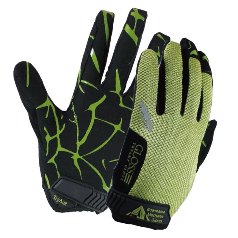 TryAnt 718 枝豆メカニックグローブ マジック ブラック/カーキ（各サイズあり）