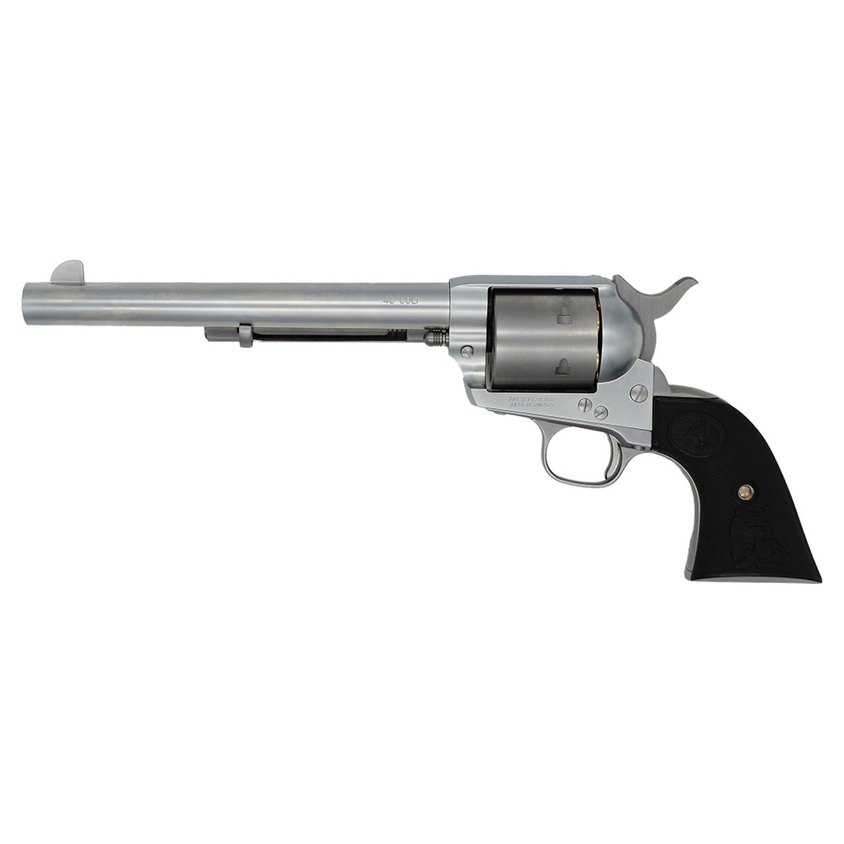 【5/12メーカー発売予約】タナカ Single Action Army 2nd Gen. 7-1/2インチ Non Fluted Cylinder PEGASAS2 ガスガン ステンレスフィニッシュ ABS