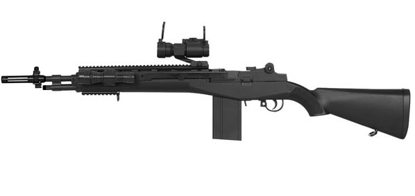 AGMM160A2BK　M14 エアコッキング ショート BK【BB弾1㎏サービス】