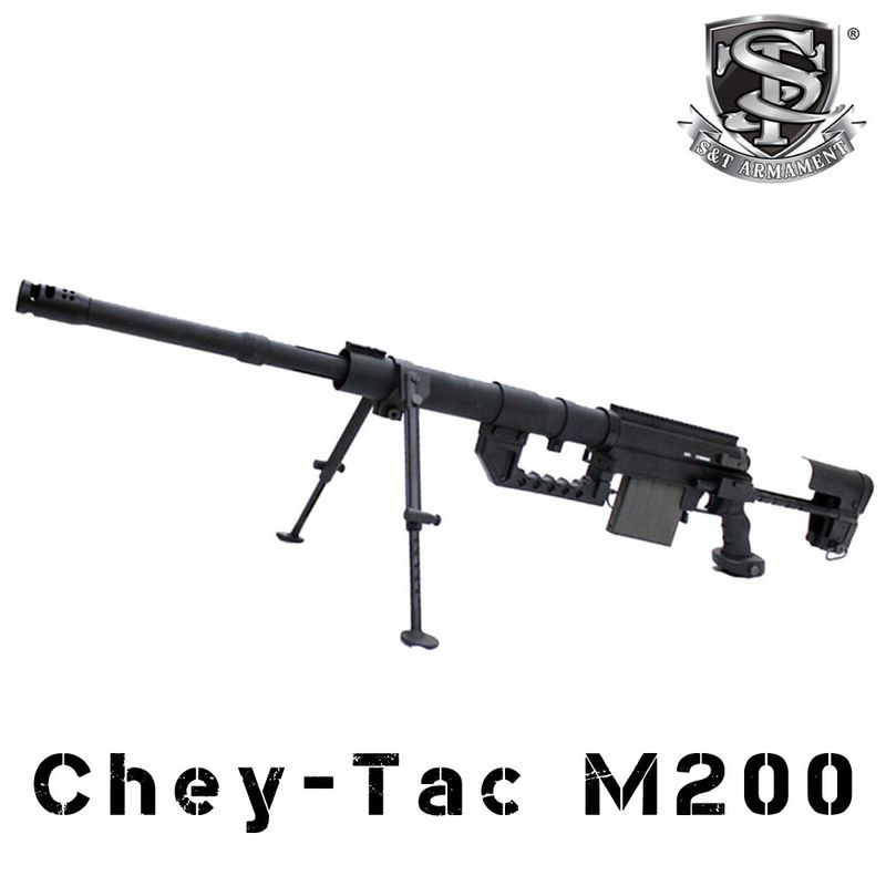 S&T Chey-Tac M200 エアーBK【スコープサービス】