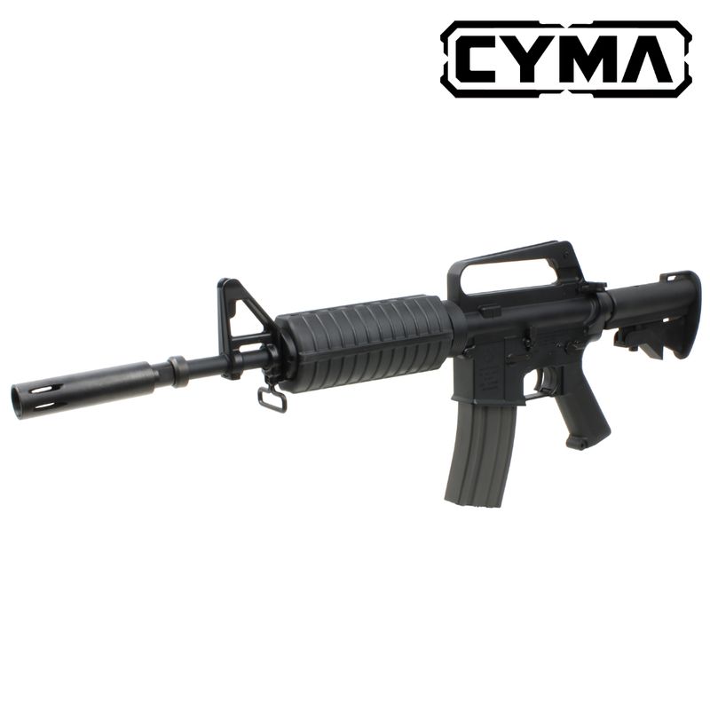 CYMA XM177E2  フルメタル ETU 電動ガン(M16A1刻印)（電子トリガーシステム搭載）【180日間安心保証つき】