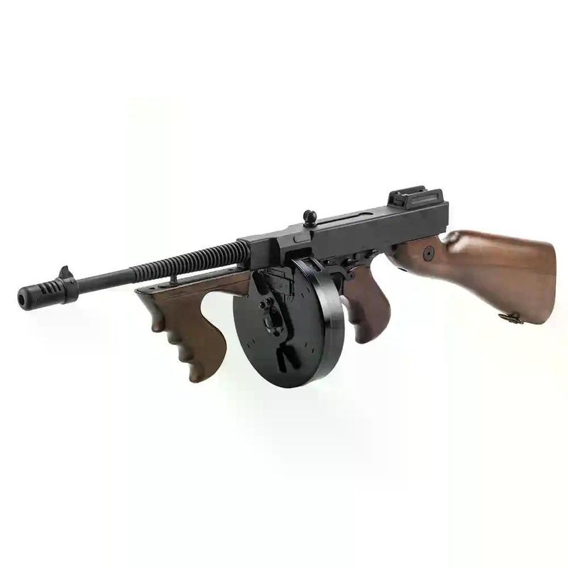 KingArms トンプソン電動ガン M1928 Chicago - Real Wood KA-AG-258-WO-TH