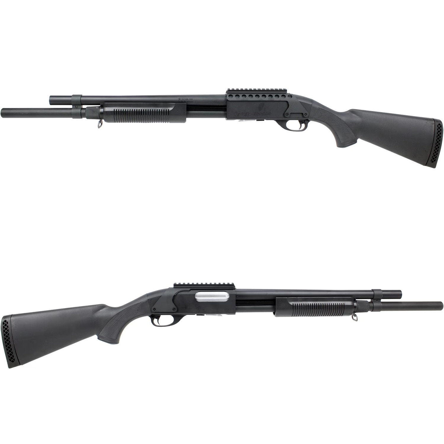S&T M870 エアーコッキングショットガン BK【クアッドロードカスタム S&T M870 エアーコッキングショットガン BK【クアッドロードカスタム