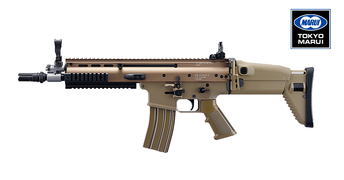東京マルイ 次世代電動ガン SCAR-L 本体【FDE/タンカラー】 東京マルイ】SCAR-L CQC｜次世代電動ガン｜FDEカラー｜ミニSバッテリー
