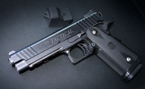 トイガン KSC STI TACTICAL SYSTEM7 KSC STIタクティカル 5.0 システム7 | ガスハンドガン本体,ハイキャパ