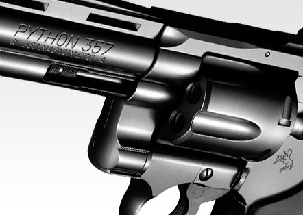 東京マルイ ガスリボルバー コルトパイソン4インチモデル【エアガン