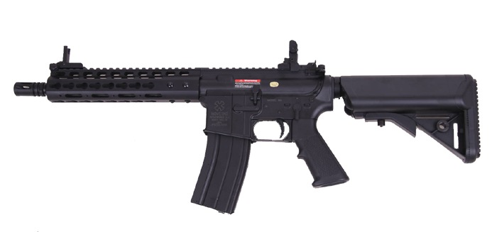 S&T　NOVESKE NSR 9インチ ガスブローバック スポーツライン BK