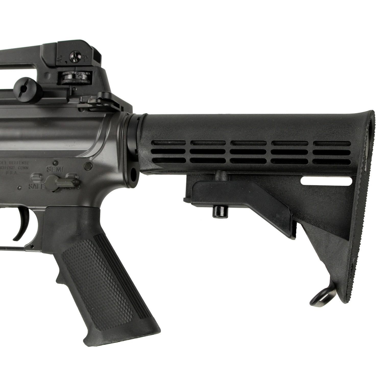 ★爆速 ハイサイクル! 内部カスタム完成品★ CM018ABK M4 CQB Coltストック フルメタル電動ガン BK