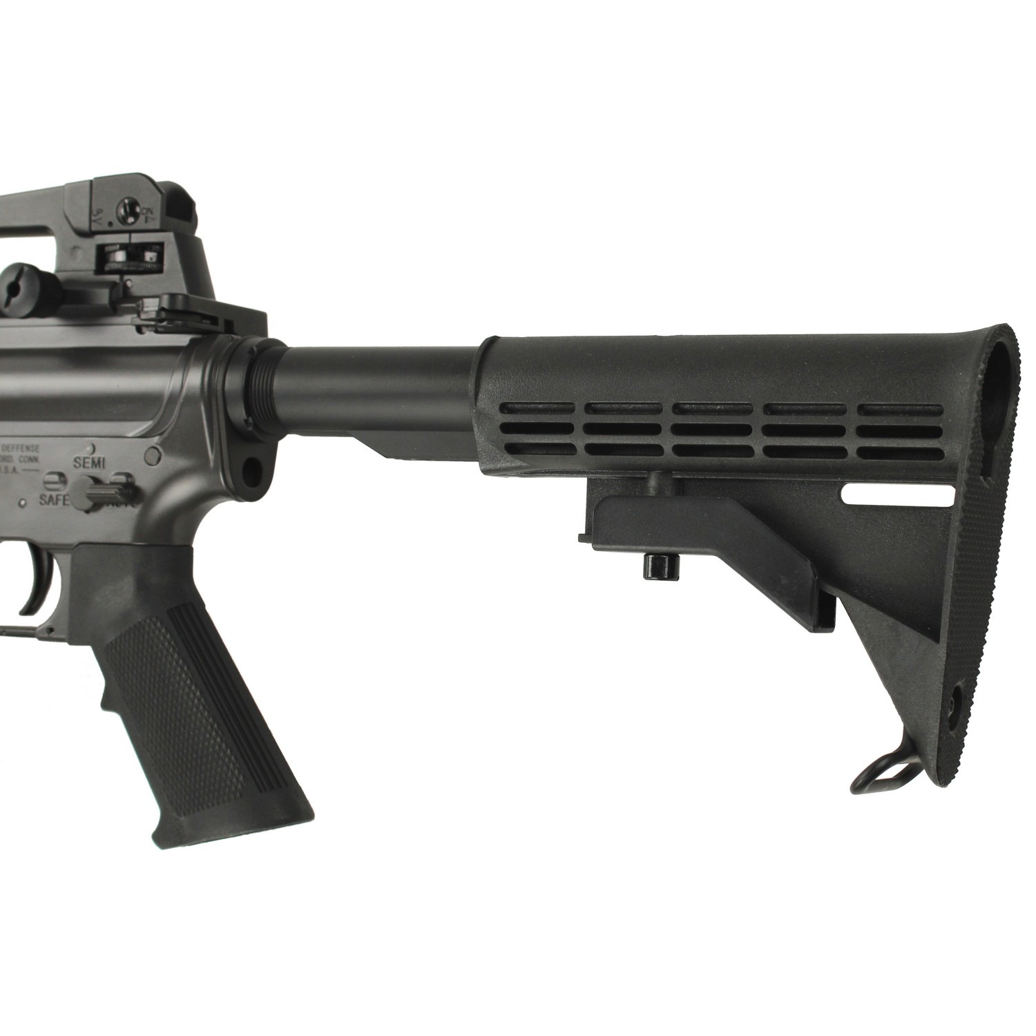 ★爆速 ハイサイクル! 内部カスタム完成品★ CM018ABK M4 CQB Coltストック フルメタル電動ガン BK