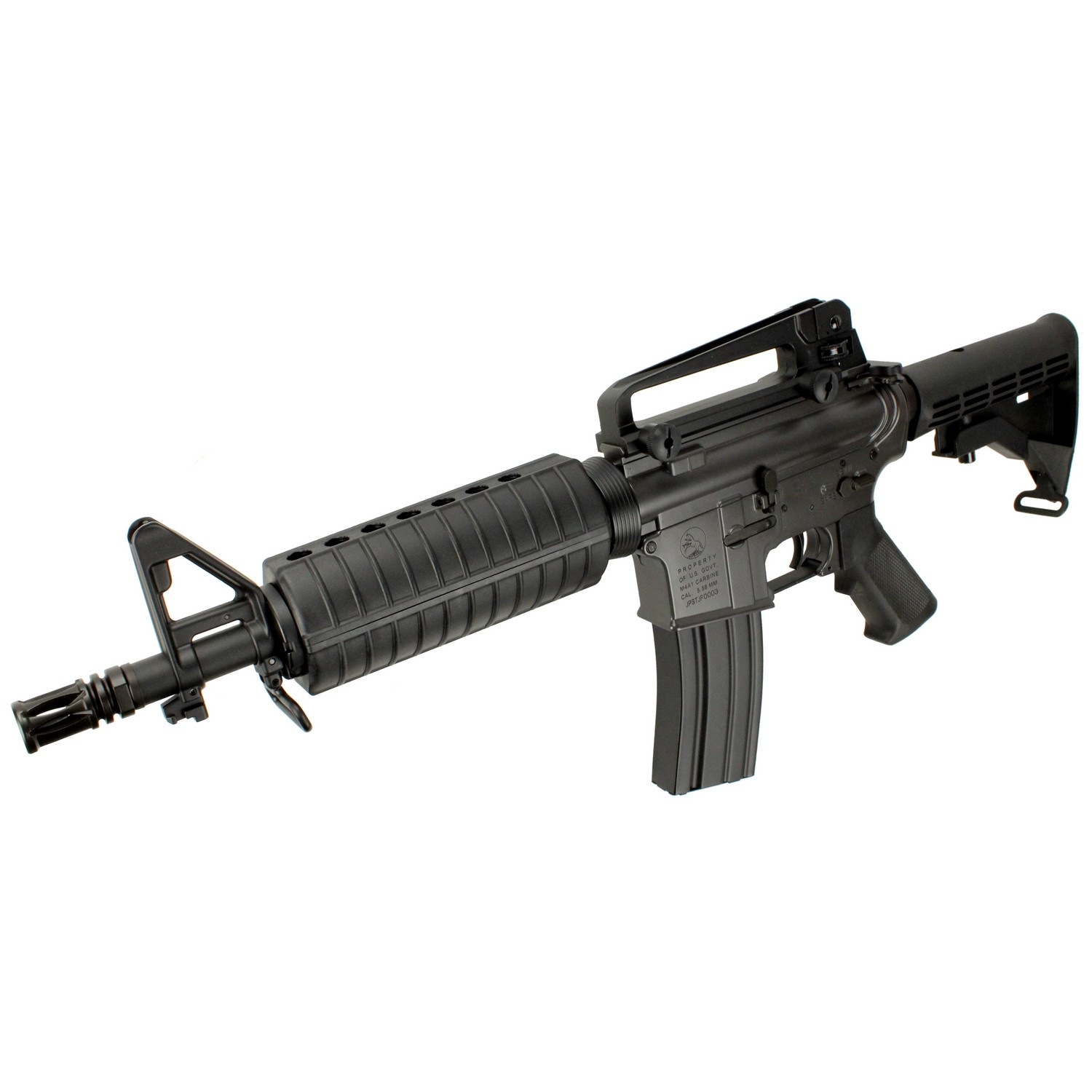 ★爆速 ハイサイクル! 内部カスタム完成品★ CM018ABK M4 CQB Coltストック フルメタル電動ガン BK