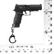 UFC 1/4スケール P320-M17 キーチェーン（各カラーあり）
