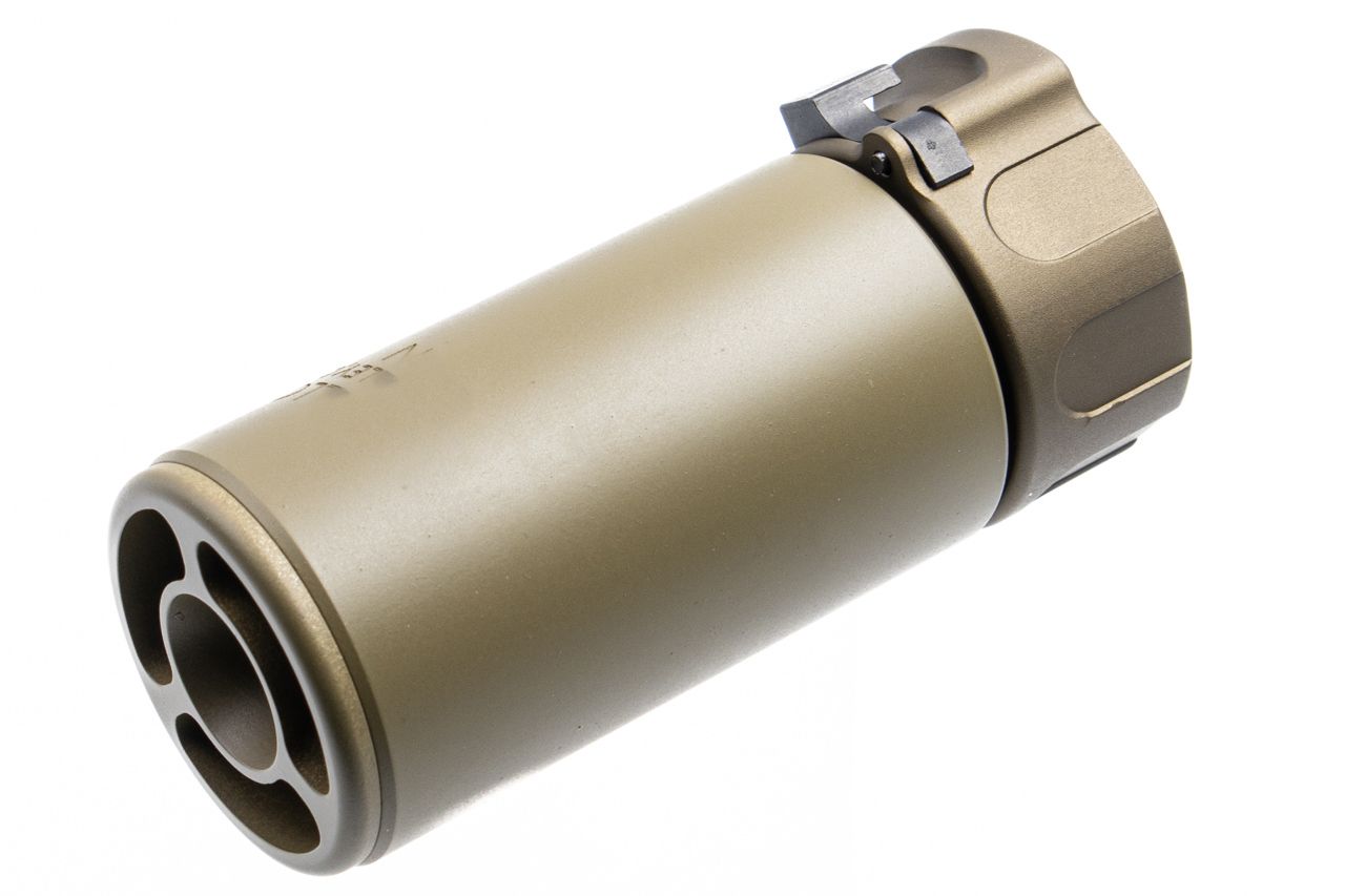 5KU SF WARDENタイプ マズルフラッシュ SPITFIREトレーサー TAN (14mm-)