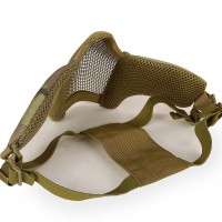 WOSPORT V1タイプ メッシュマスク ナイロン チークS MC