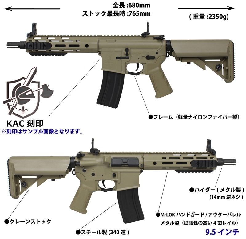 BB弾+バッテリー+充電器サービス！】S&T M4 URX4 M-LOK 9.5