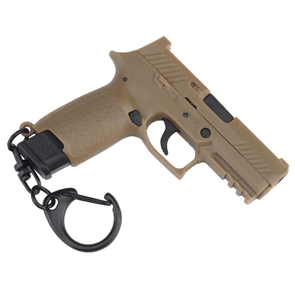 UFC 1/4スケール P320-M18 キーチェーン TAN