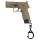 UFC 1/4スケール P320-M18 キーチェーン TAN