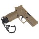 UFC 1/4スケール P320-M18 キーチェーン TAN