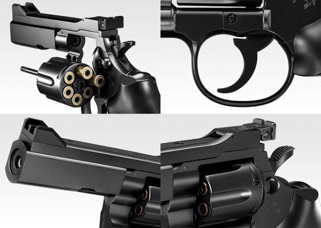 東京マルイ】パイソンPPCカスタム｜4インチ｜ブラックカラー｜エアー