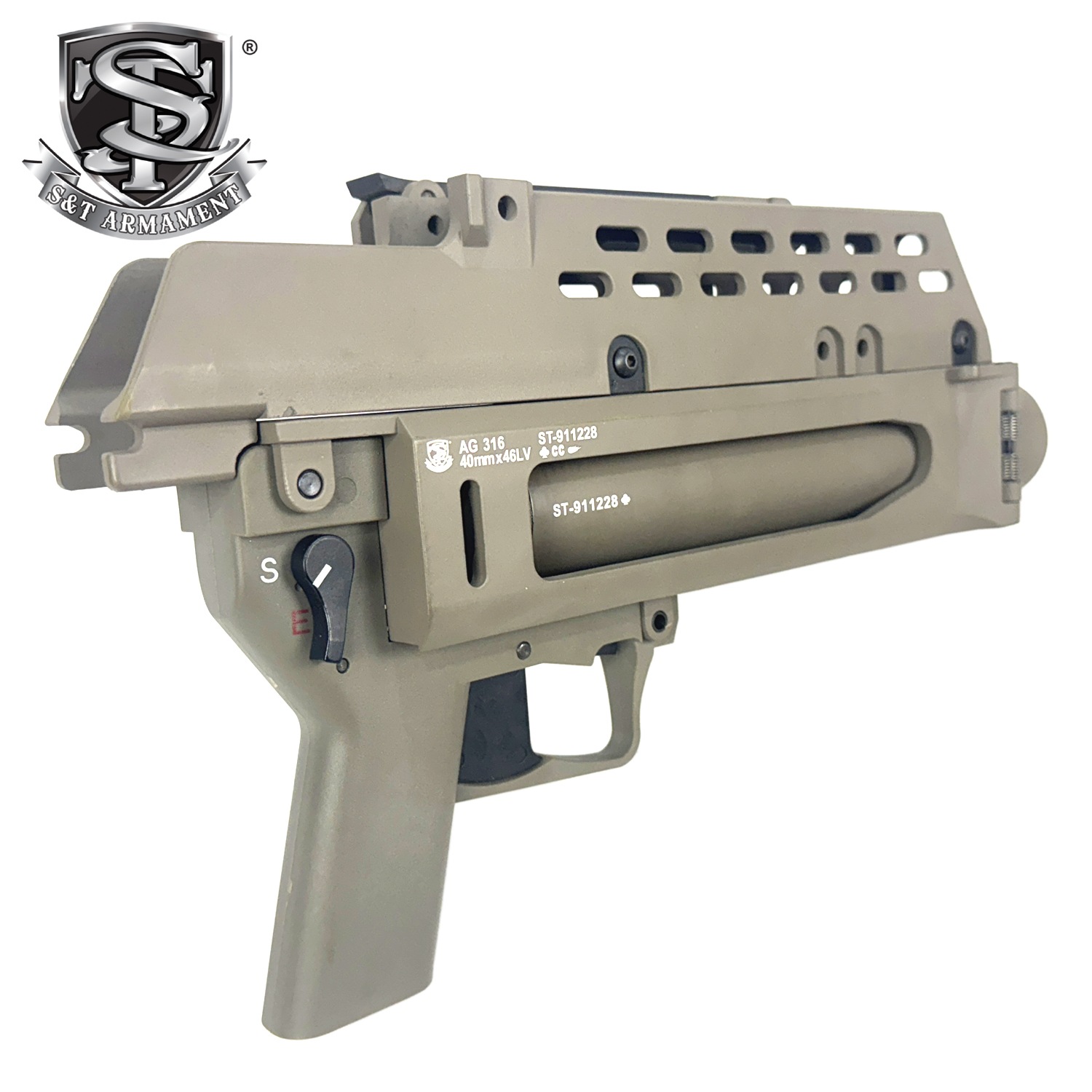 S&T G36 電動用 グレネードランチャー DE【S&T刻印】 | メーカー別,S&T