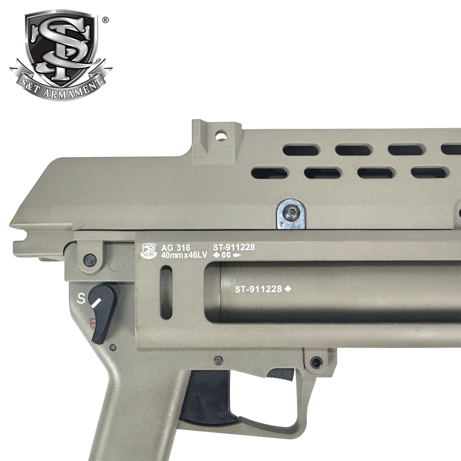 S&T G36 電動用 グレネードランチャー DE【S&T刻印】 | メーカー別,S&T