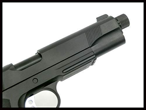 Carbon8 【CBP-A001-02BK】M45対応_アウターバレル_先端14mm逆ネジ_BK (旧:CBP11BK)