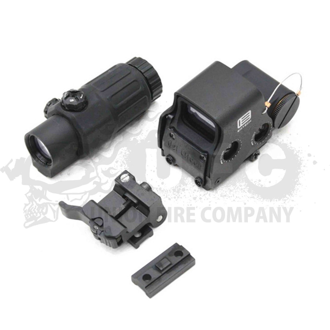 SOTAC EXPS3タイプ R/Gドットサイト+G43マグニファイヤ Set BK | 光学