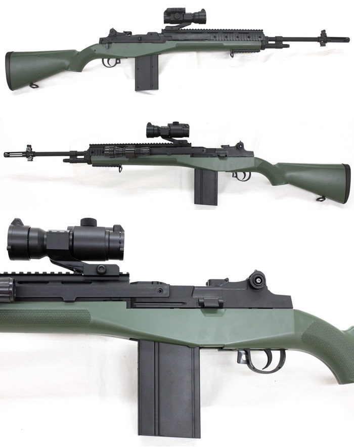 AGM M14 エアコッキング ロング OD