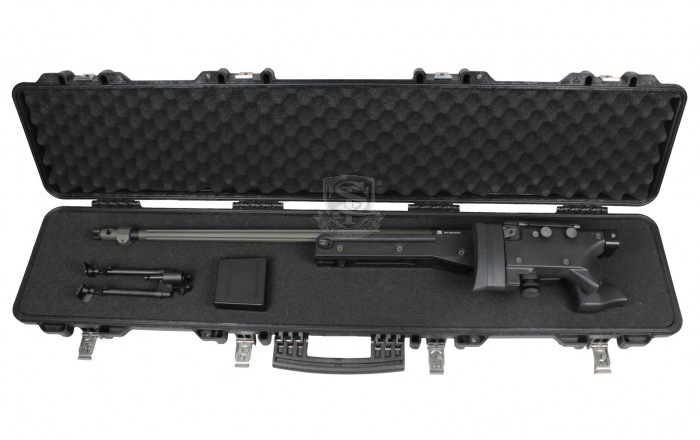 【限定特価】S&T PTハードガンケース BK(1252x294x129mm)