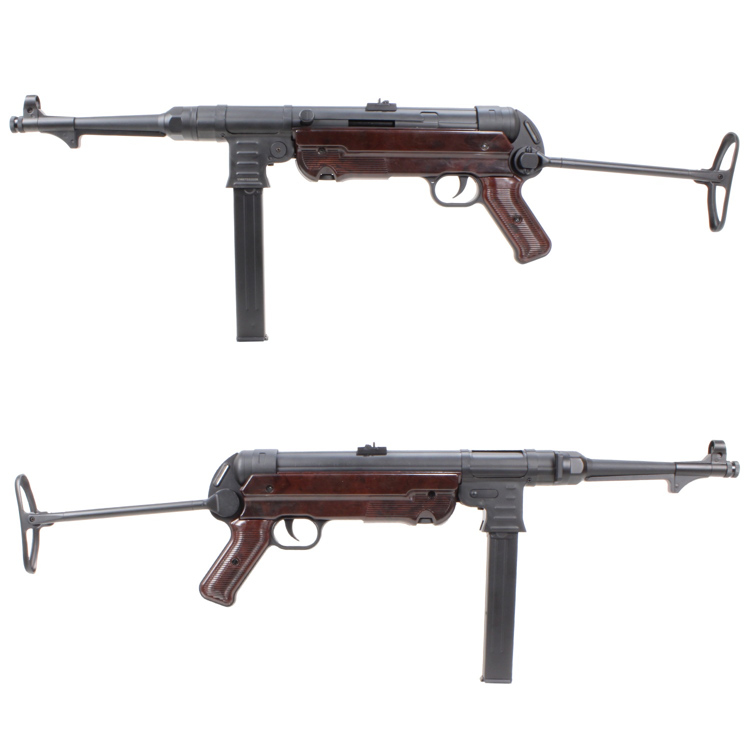 トイガン AGM mp40 AGM MP40 電動ガン ブラウン【WW2 ドイツ軍タイプ レザー