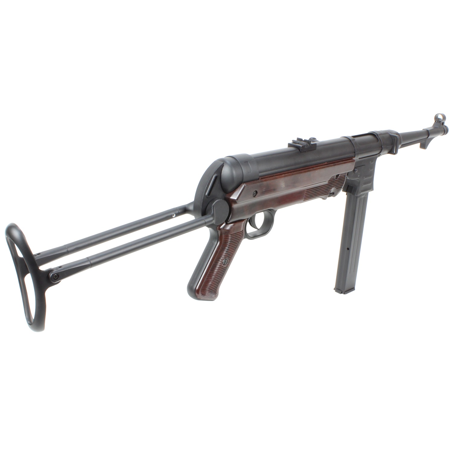 18禁電動ガンAGM MP40 初心者サバゲーセット お得5点セット】AGM MP40 電動ガン BK【180日間安心保証つき