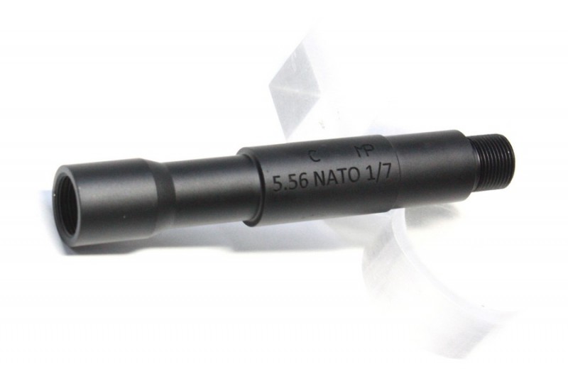 S&T エクステンション アウターバレル M4 4インチ(14mm->14mm-)BK
