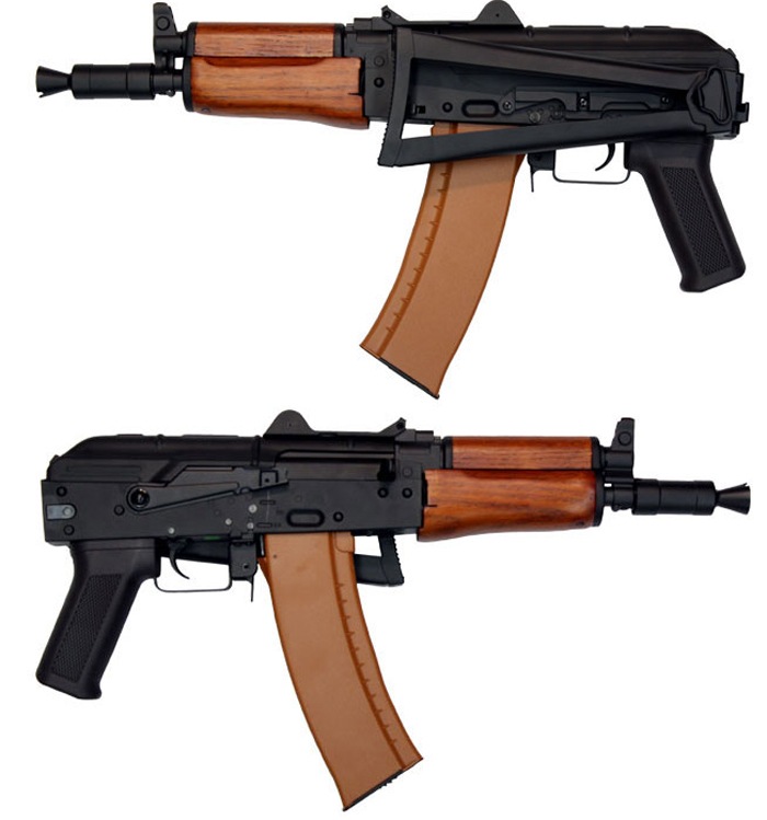 CYMA AKS-74UN 電動ガン リアルウッド【180日間安心保証つき