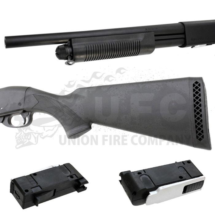 S&T M870 ミディアム BK エアーショットガン | メーカー別,S&T