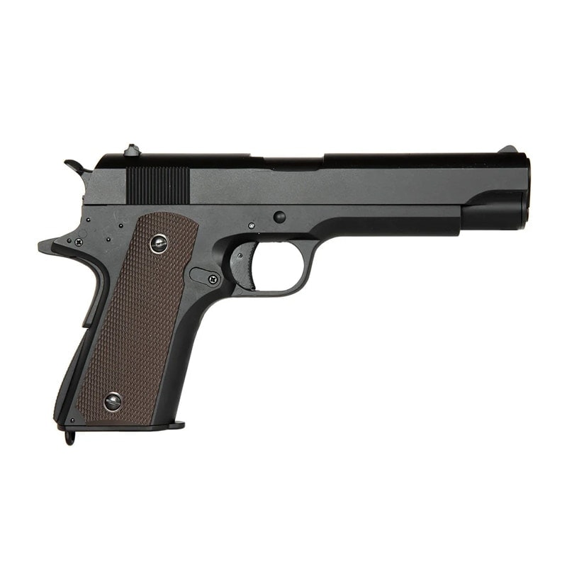 スーパーセール】CYMA M1911 MOSFET 電動ハンドガン BK