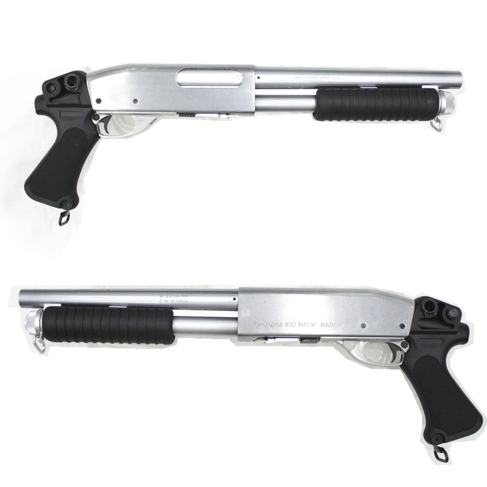 S&T M870 ショート エアーショットガン（Marine Magnum刻印）SV