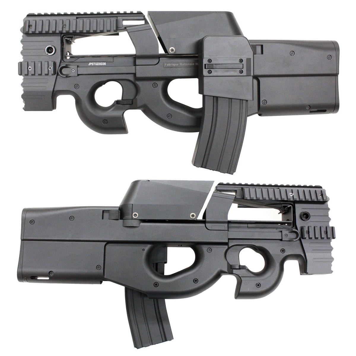 CYMA/CYBERGUN FN P90 TR 電動ガンBK【Strike Headカスタムセット