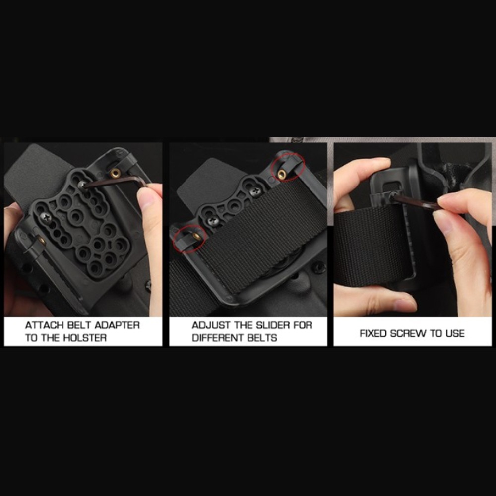 WOSPORT ラグナロク タイプKydexホルスター ハイキャパ用 BK