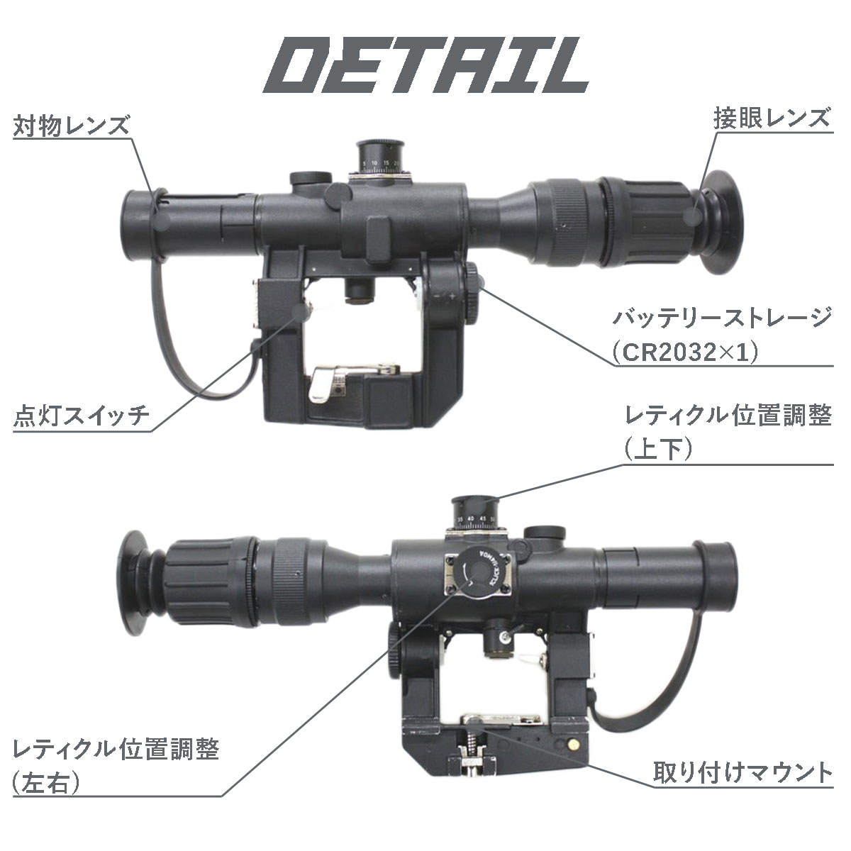S&T PSO-1M2タイプ 4x24 SVDスコープ | すべての商品 | | GUNMALL