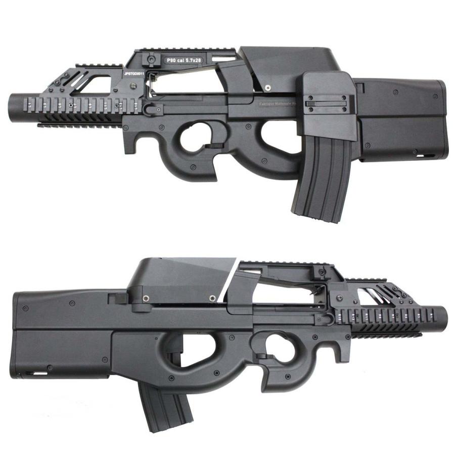 p90 TR電動ガン CYMA/CYBERGUN FN P90 TR 電動ガンBK【Tacticalカスタムセット