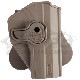 AMOMAX H&K USP用 パドルホルスター右 BKorFDE